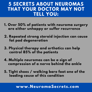 5 secrets about neuromas 