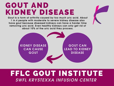 Gout and kidney disease